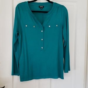 Jones New York Top with Scarf